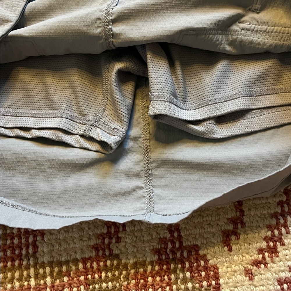 Athleta Gray Silver Skort Size 4 - Picture 5 of 8